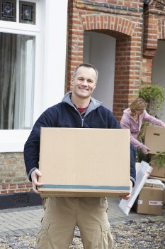 Removal van and moving team serving Hanworth homes