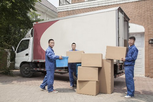 Household removal service for a family move in Hanworth
