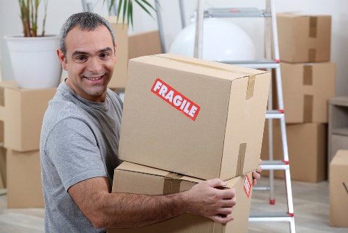 Man with van moving service in Hanworth