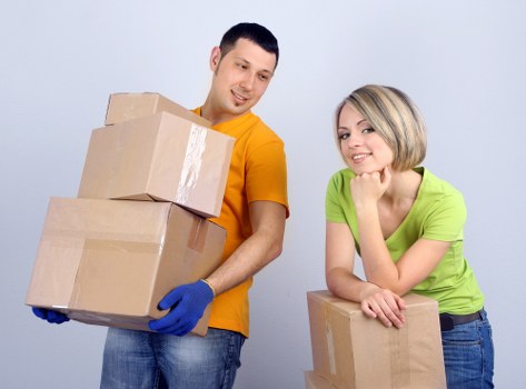 Household furniture collection in Hanworth with van loading