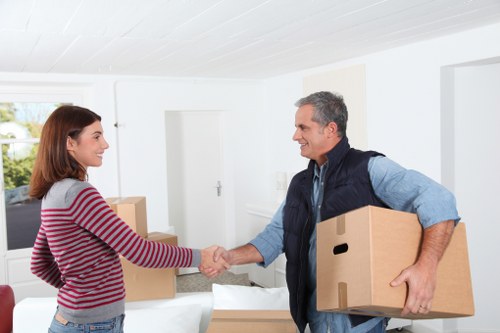 Local moving team handling packing for a property in Hanworth