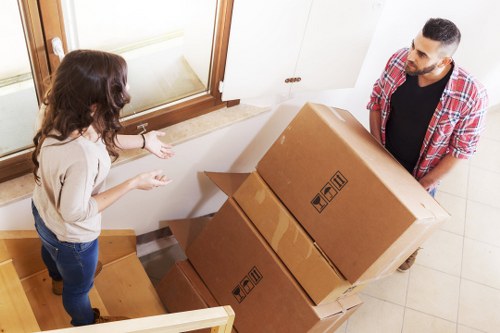 Coordinated loading and transport for an office relocation
