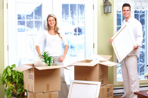 Quoting a household move near busy Hanworth streets