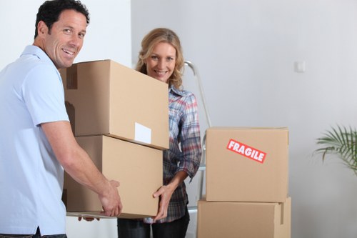 Household relocation support in Hanworth